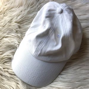 White Ball Cap